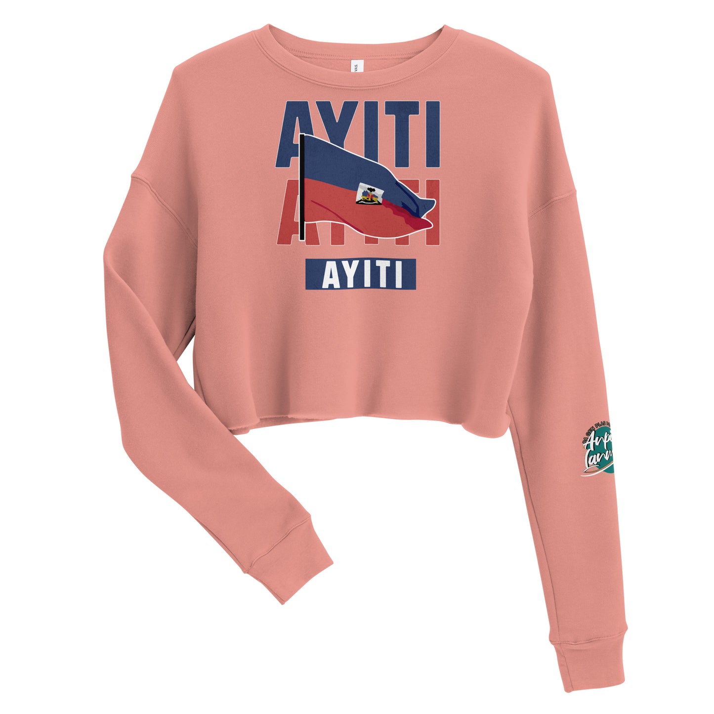 Ayiti 3X Crop Sweatshirt