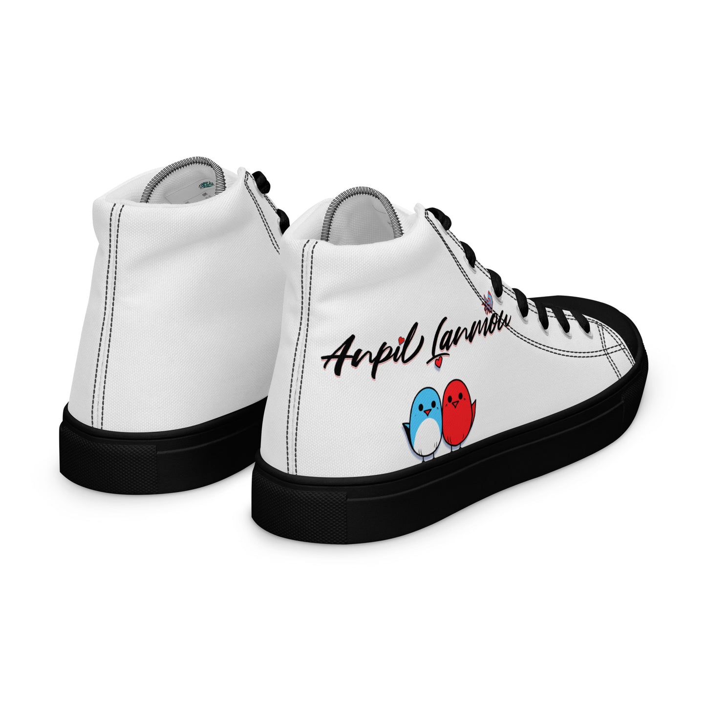 Anpil Lanmou Women’s high top canvas shoes