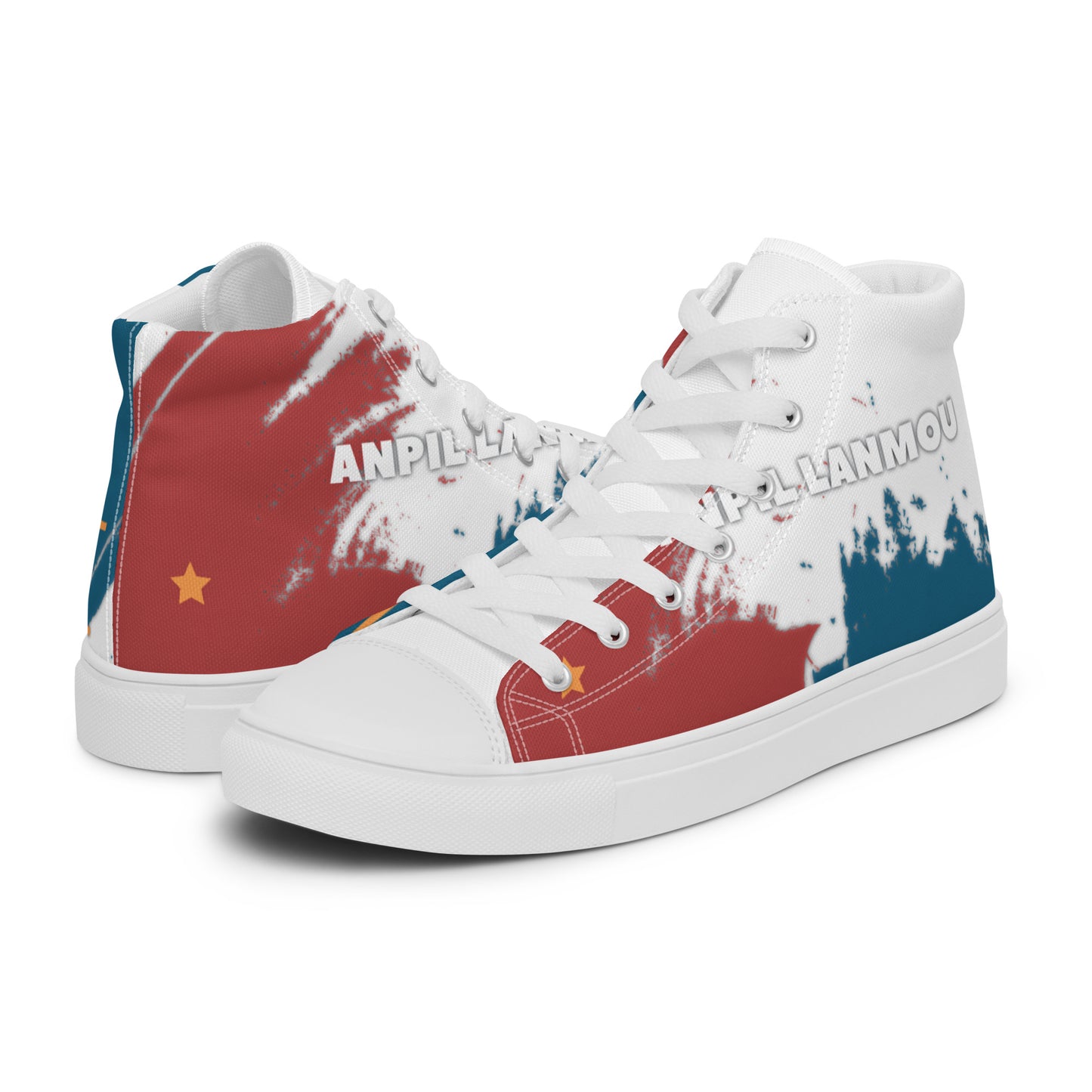 Ayiti Women’s high top canvas shoes