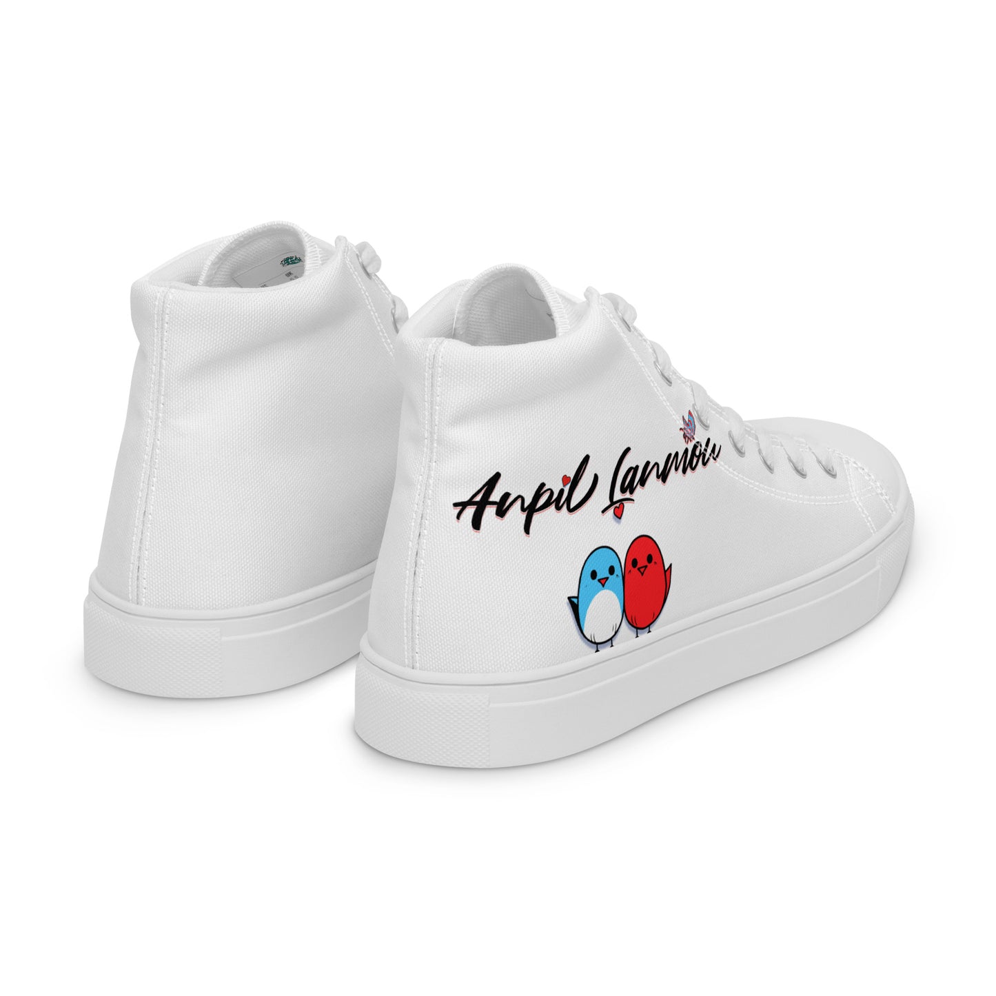 Anpil Lanmou Women’s high top canvas shoes