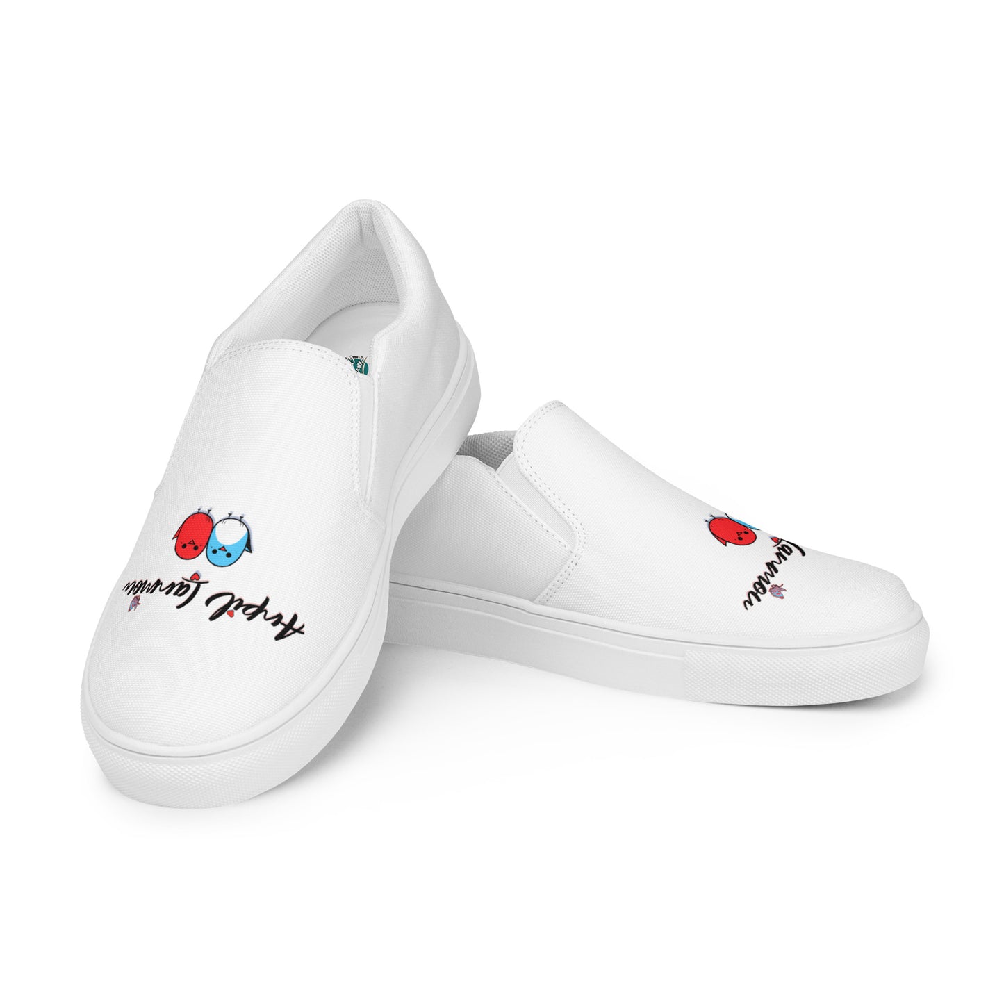 Anpil Lanmou Women’s slip-on canvas shoes