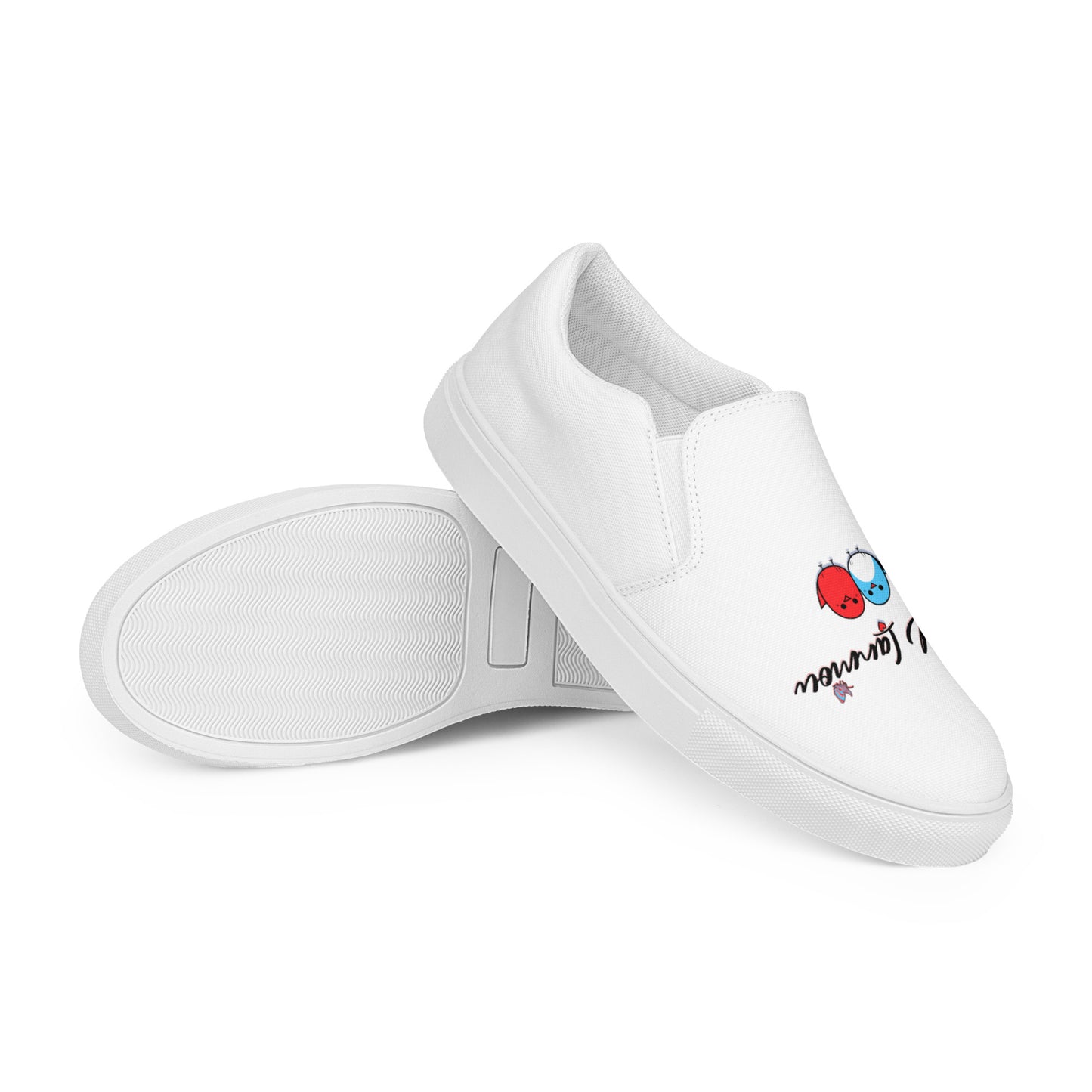 Anpil Lanmou Women’s slip-on canvas shoes